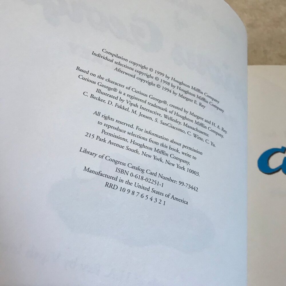 New Adventures of Curious George Hardcover Book by Margret & H.A. Rey Retro Kids - Picture 5 of 7